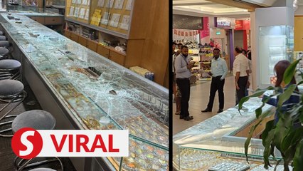 Lightning-Fast Jewellery Heist in Kajang Mall 🏃‍♂️💎