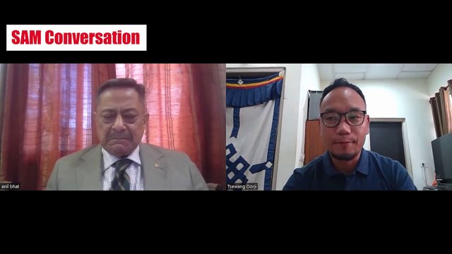 Tsewang Dorji, Research Fellow, Tibet Policy Institute, Dharamsala speaks with Col Anil Bhat (retd.) on recent developments in Tibet | SAM Conversation