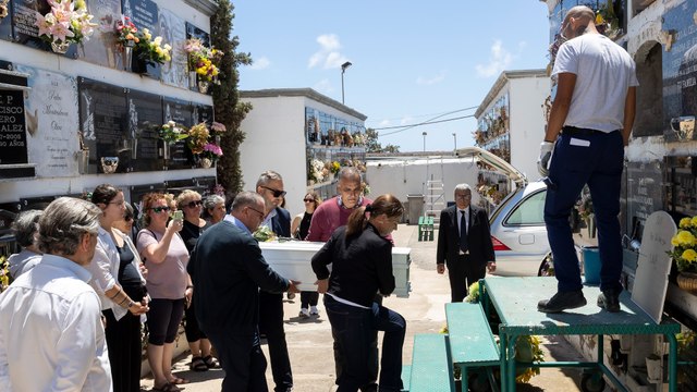El último adiós a Moisés: Yo quería que cruzaras como todos los niños que han cruzado