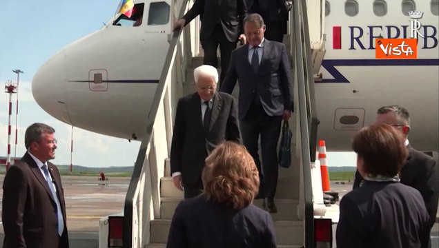 Mattarella atterrato nella Repubblica di Moldova, l'arrivo per la visita di Stato