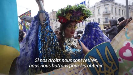 A Kiev, première Marche des fiertés depuis l'invasion russe