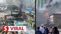 Fire breaks out in building in Genting Highlands