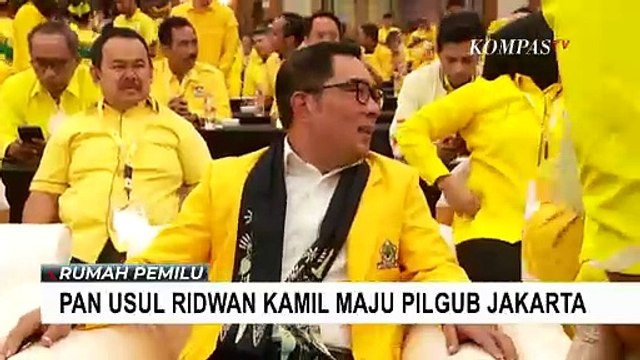 PAN dan Golkar Buka Opsi Duet Ridwan Kamil-Kaesang di Pilkada Jakarta