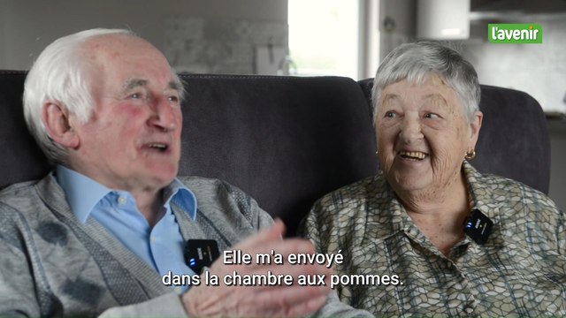 Georgette et Jean-Pierre, ensemble depuis qu'ils ont 5 ans