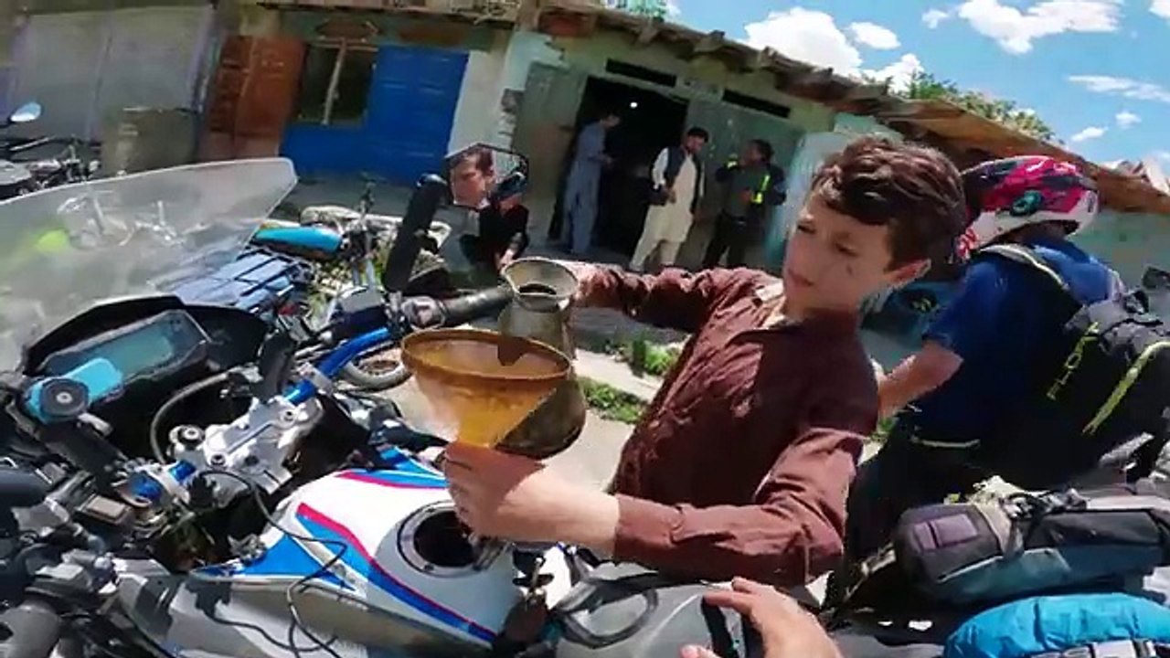 The Hidden Paradise in Nagar Valley in front of Rakaposhi  EP.15 - North Pakistan Motorcycle Tour- wildlens by abrar