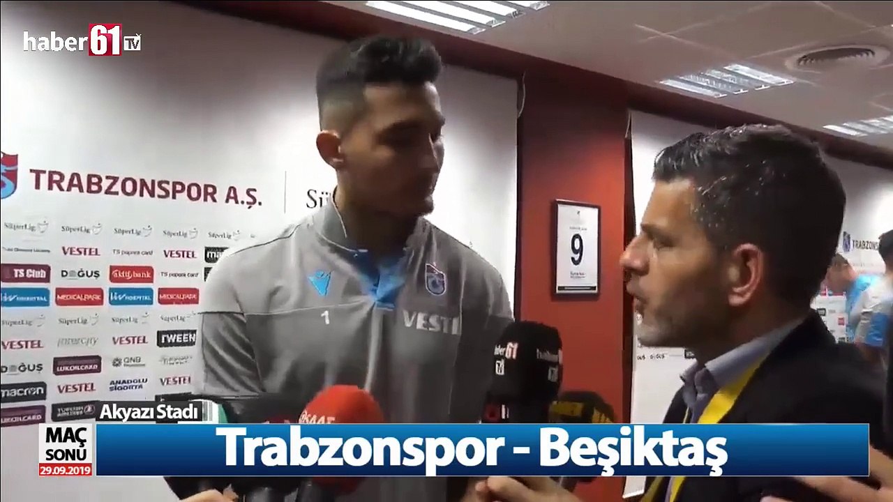 Uğurcan Çakır, Beşiktaş maçı galibiyetini yorumladı