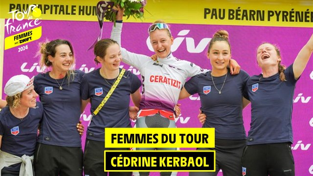 Femmes du Tour : Cédrine Kerbaol - Tour de France Femmes avec Zwift