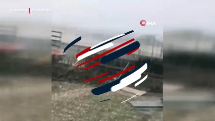 Yer Edirne: Ceviz büyüklüğünde dolu zor anlar yaşattı