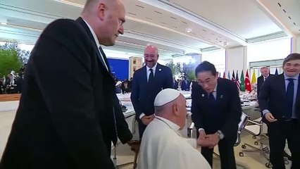 Javier Milei con el Papa Francisco