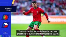 Vitinha hoping Ronaldo can fire Portugal to Euros glory