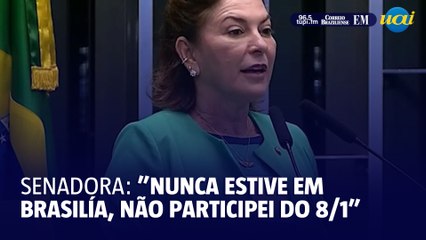 Investigada pelo 8/1 toma posse no Senado e condena decisões do STF