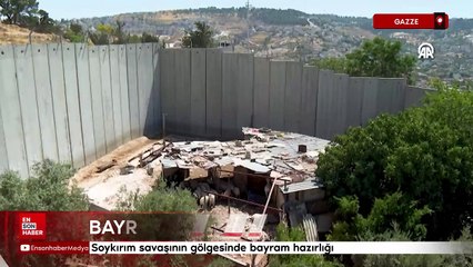 Gazze'de soykırım savaşının gölgesinde bayrama hazırlığı