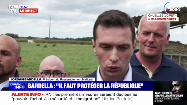 Législatives 2024: en cas de duel Nouveau Front populaire/Renaissance, Jordan Bardella ne choisir[a] pas