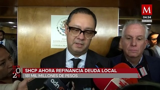 Hacienda refinancia deuda local de 181 mil mdp, anuncia Gabriel Yorio