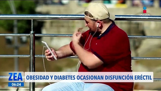 Obesidad y diabetes ocasionan disfunción eréctil