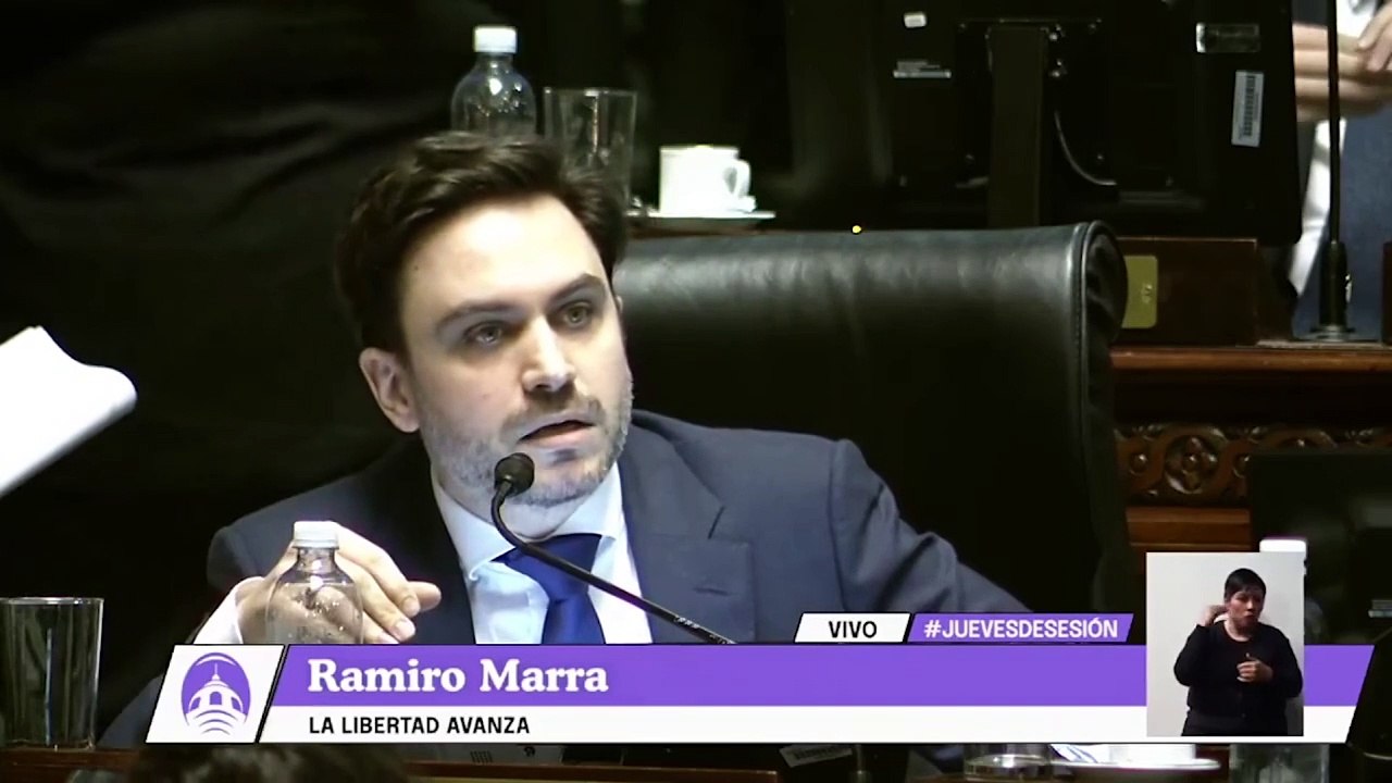 Marra ante el intento de ruptura del bloque LLA en la Legislatura: "¿Les molesta que sea amigo del presidente?"