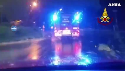 Download Video: Maltempo in Lombardia, 120 interventi dei vigili del fuoco