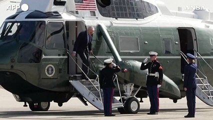 G7, Biden in partenza per l'Italia