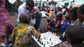 Congo chess club offers an escape from war