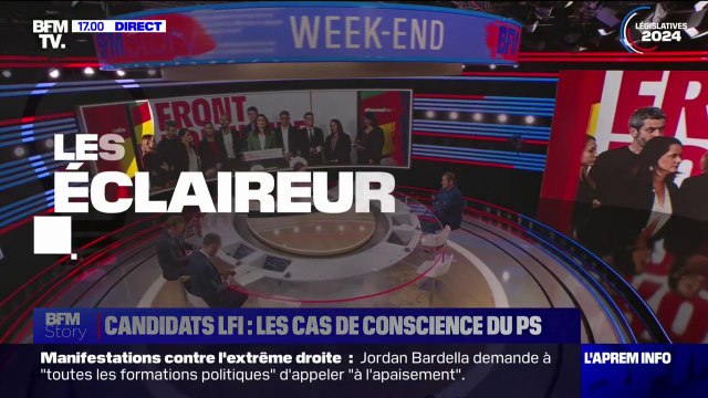 LES ÉCLAIREURS - Dans l'alliance de gauche, certains candidats LFI posent problème pour les électeurs du PS
