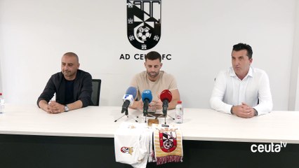 Rodri Ríos: "no me iré de aquí hasta que deje a la AD Ceuta FC en el fútbol profesional"