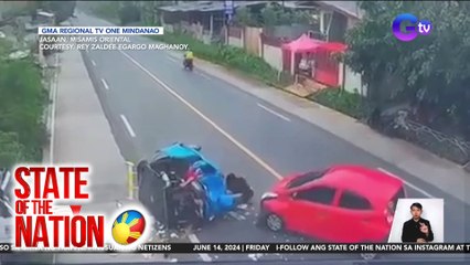 Tricab, sumalpok sa kotse | SONA