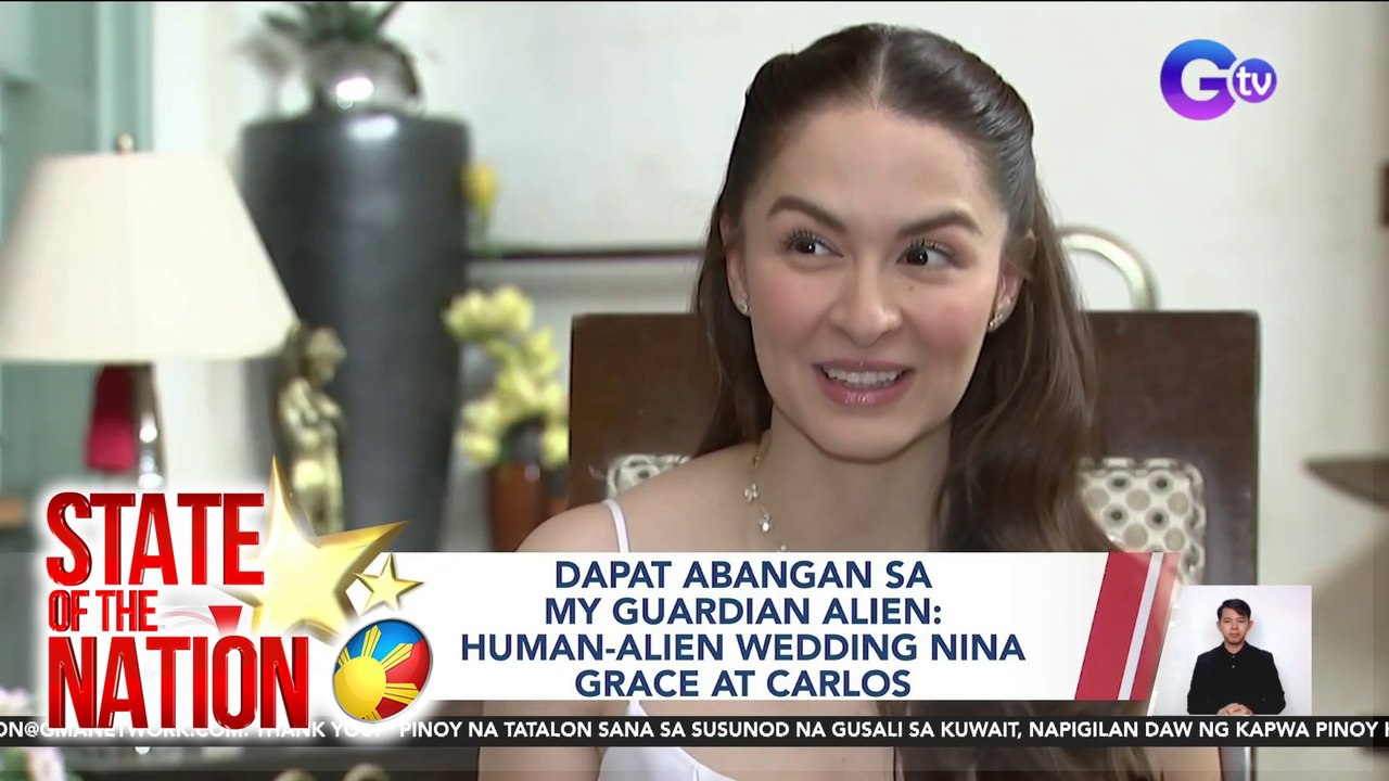 Dapat abangan sa My Guardian Alien: Human-alien wedding nina Grace at Carlos | SONA