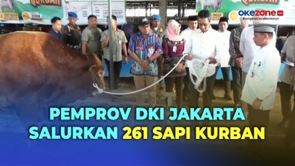 Pemprov DKI Jakarta Salurkan 261 Sapi Kurban, Disebar ke Sejumlah Wilayah