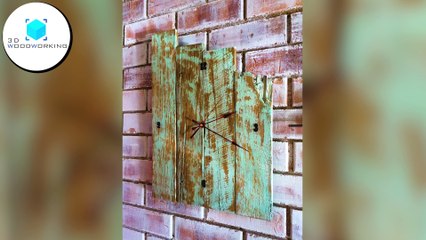 40 Woodworking Wooden Clocks Ideas | 40 Woodworking Wooden Clocks DIY Projects