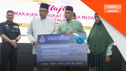 Dua anggota polis terbunuh, tiga cedera dinaikkan pangkat