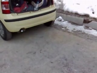 Fiat Panda & papier d'alu