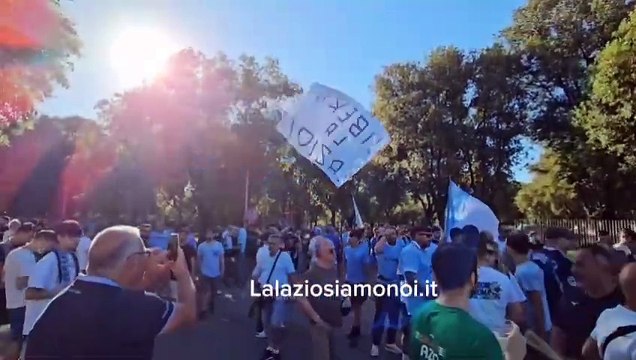 Lazio, scatta la protesta dei tifosi al Flaminio