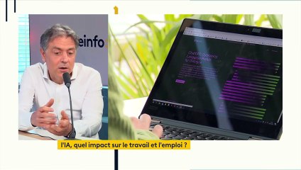 "L'intelligence artificielle va bouleverser nos vies parce qu'on va travailler de plus en plus", analyse un spécialiste