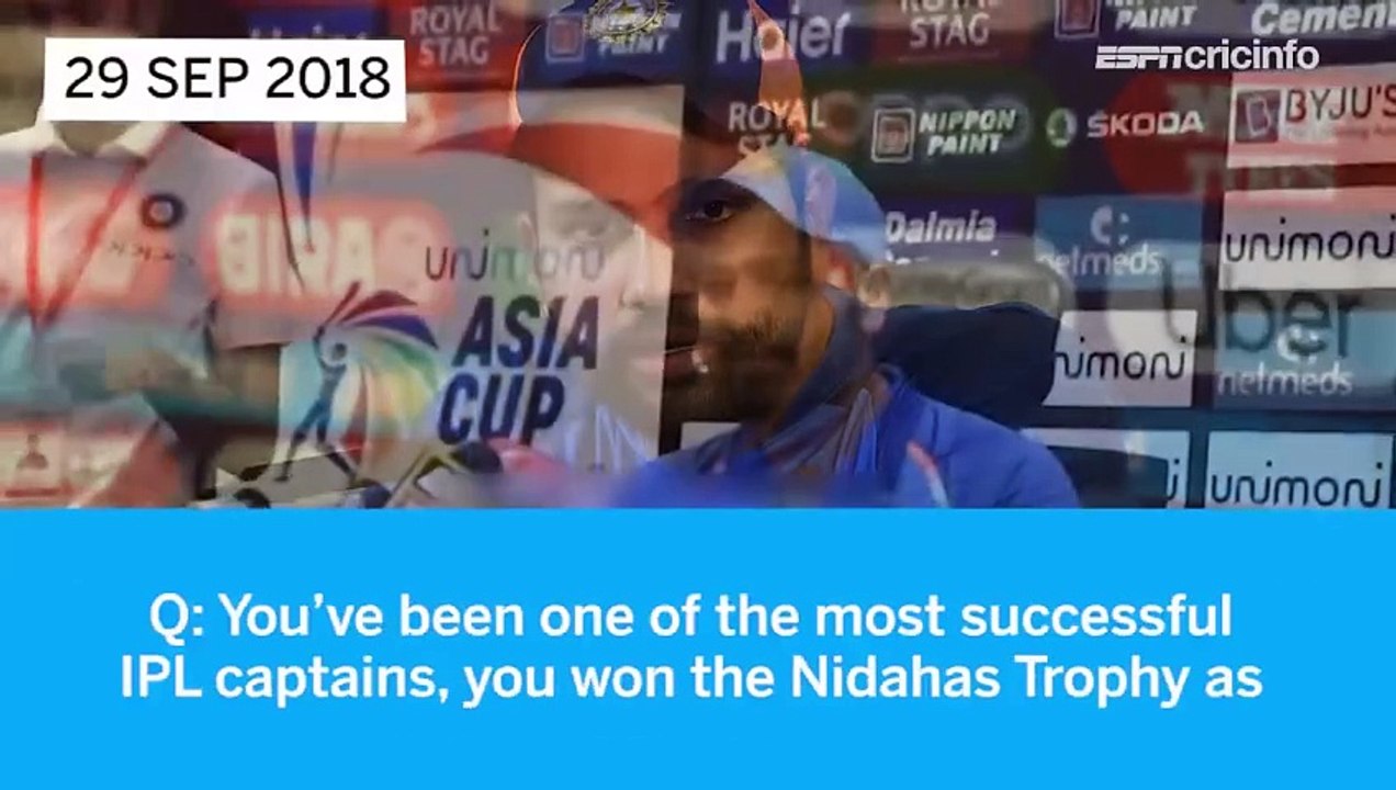 Top Rohit Sharma statements