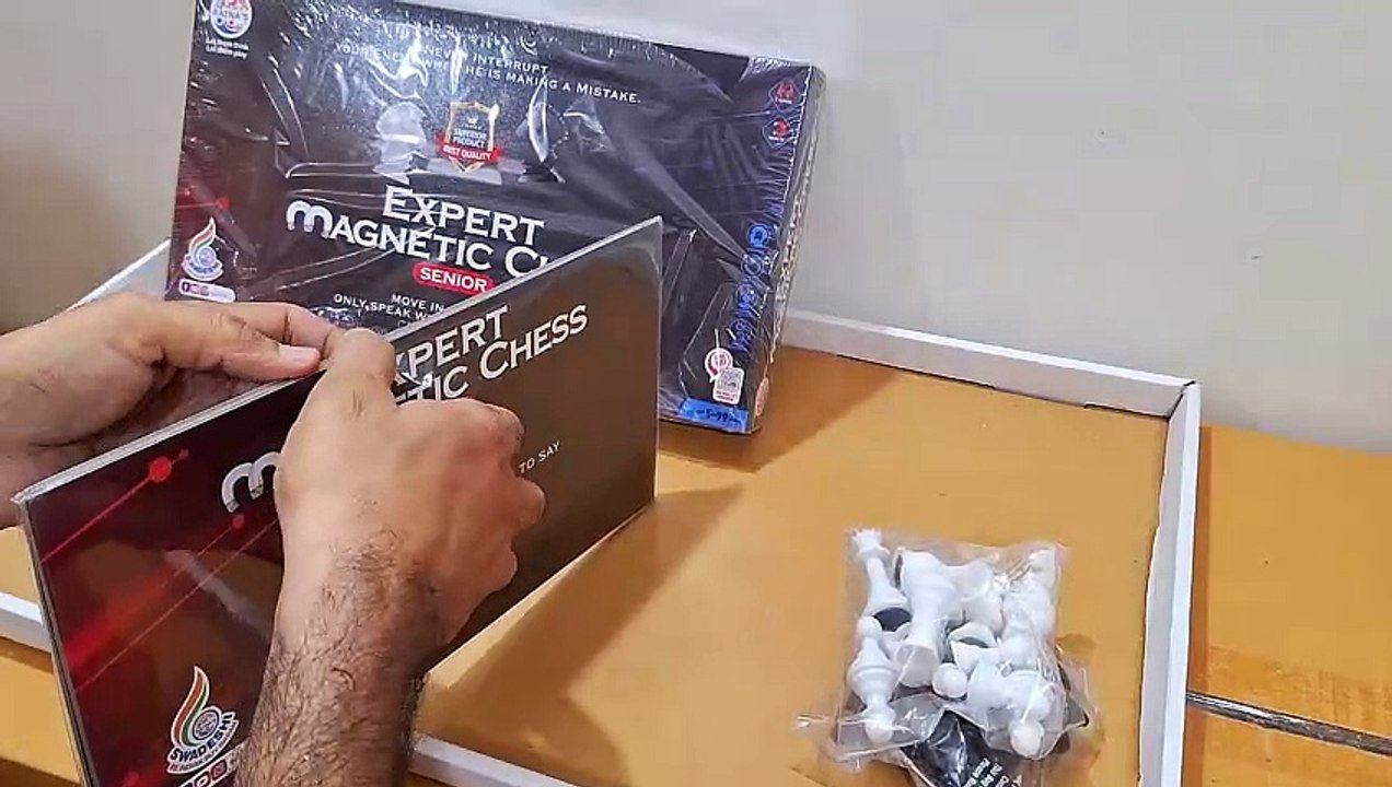 Unboxing and Review of Expert Magnetic Chess Set with Folding Chess Board Game Board Game Accessories Board Game