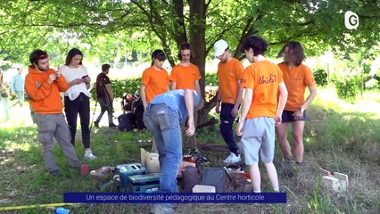 Reportage - Un espace pédagogique au centre horticole