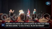 Imágenes exclusivas del cuentacuentos del PSOE para niños con drag queens: 