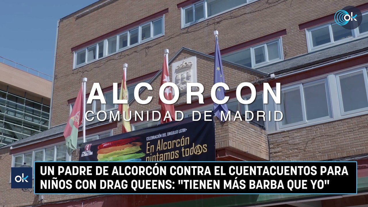 Un padre de Alcorcón contra el cuentacuentos para niños con drag queens: "Tienen más barba que yo"