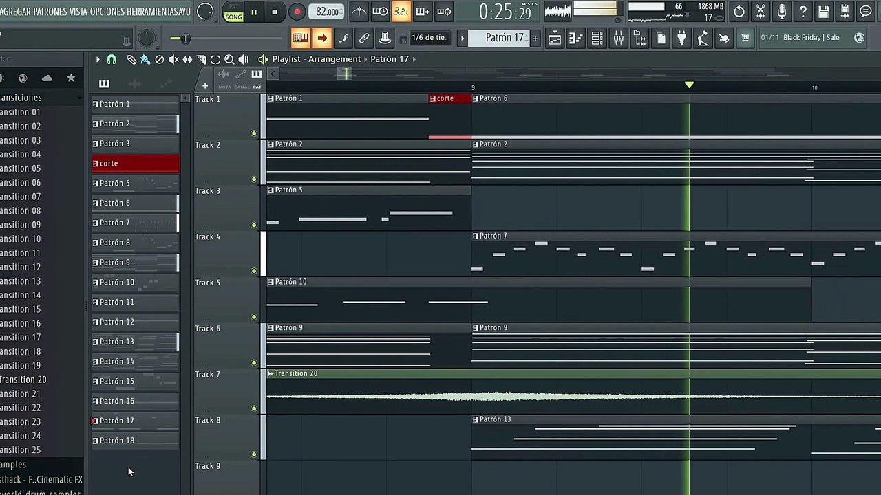 Instrumental - Mezcla - Vallenato - Urbano