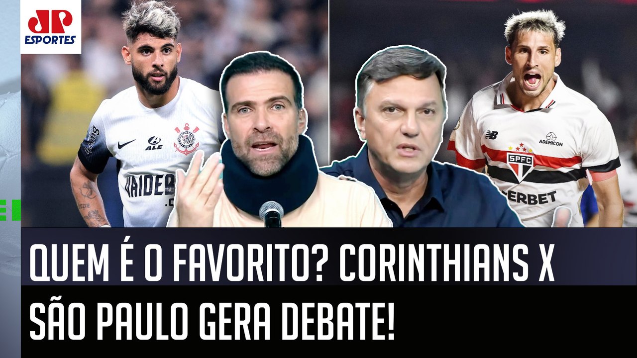 "EU ACHO SIM! Pra mim, o São Paulo contra o Corinthians em Itaquera..." CLÁSSICO PROVOCA DEBATE!