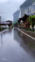 Lauterbrunnen I Switzerland  Rain