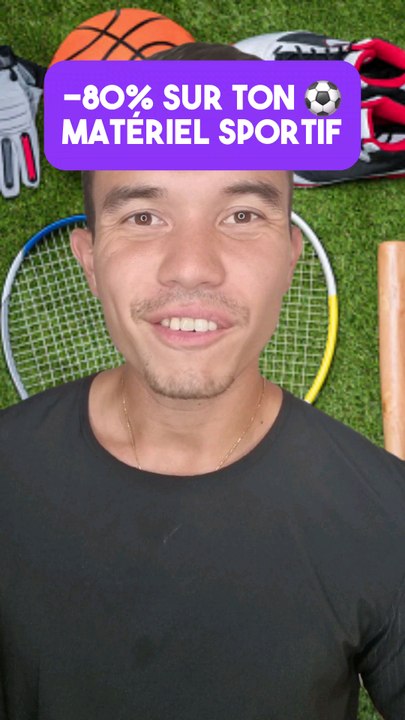 -80�sur ton Matériel sportif