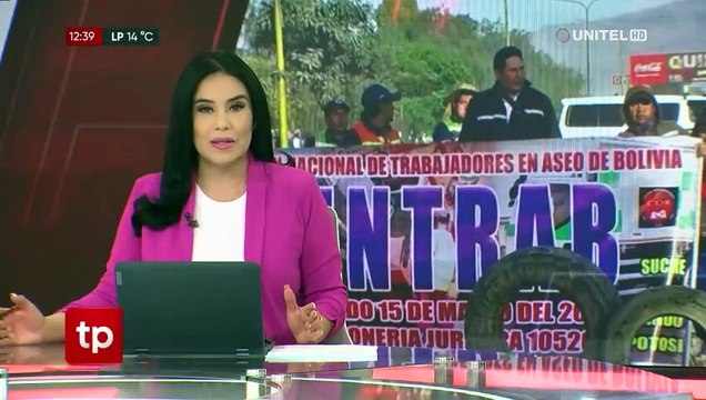 Funcionarios coordinan con dirigentes de barrios para el recojo de basura en Quillacollo ante paro de trabajadores de EMAQ