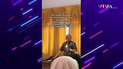Beda dari yang Lain, Dosen Ini Mengajar dengan Mic Dangdut