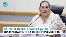 INE niega haber filtrado a la CIRT los resultados de la elección presidencial