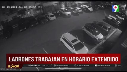 Ladrones trabajan horario extendido | El Show del Mediodí