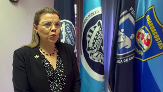 Declaraciones de la viceministra de Seguridad Pública, Lys Espinoza Quesada