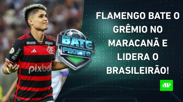Flamengo VENCE com torcida de Neymar e é LÍDER; Palmeiras GANHA FÁCIL do Vasco! | BATE-PRONTO