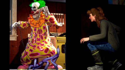 In diesem Actionspiel heißt es: Ihr gegen mörderische Alien-Clowns