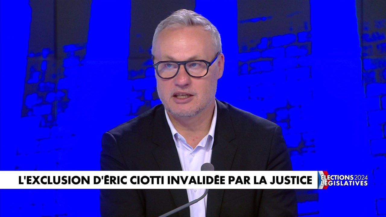 Jean-Sébastien Ferjou : «Je pense qu’en juillet Éric Ciotti ne sera plus président des LR»